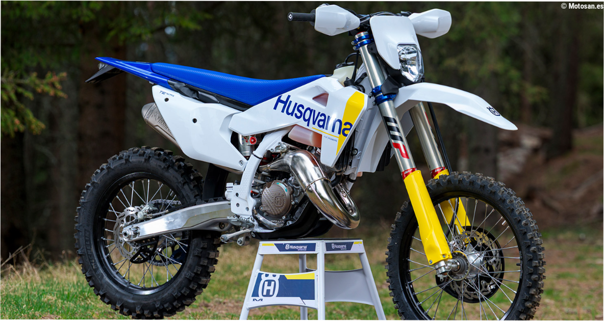 Husqvarna TE 125 2027: una 125 2T con tecnología de competición y menos de 100 kg