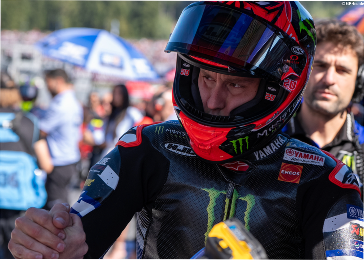 Quartararo : « Je suis toujours content de venir au Japon »