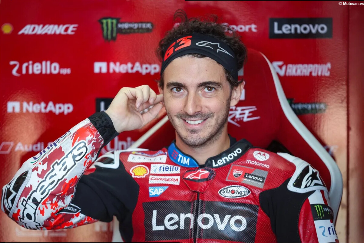 Bagnaia recuerda su doblete en el GP de Japón de 2025: «Estaba conduciendo al 100%, como Frank Sinatra…»