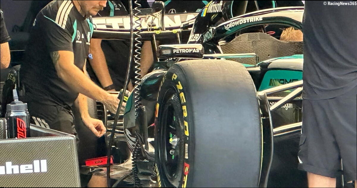 Mercedes combat W17 weakness with rare F1 upgrade
