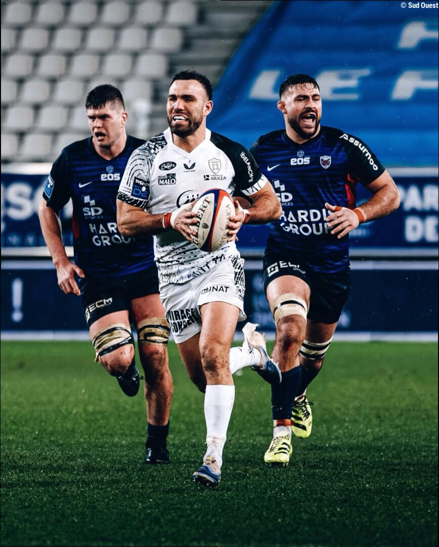 TOP 14. « J'aurais bien aimé mettre des pièces aux mecs avec qui j'ai joué », regrette Roudil avant Vannes-Pau