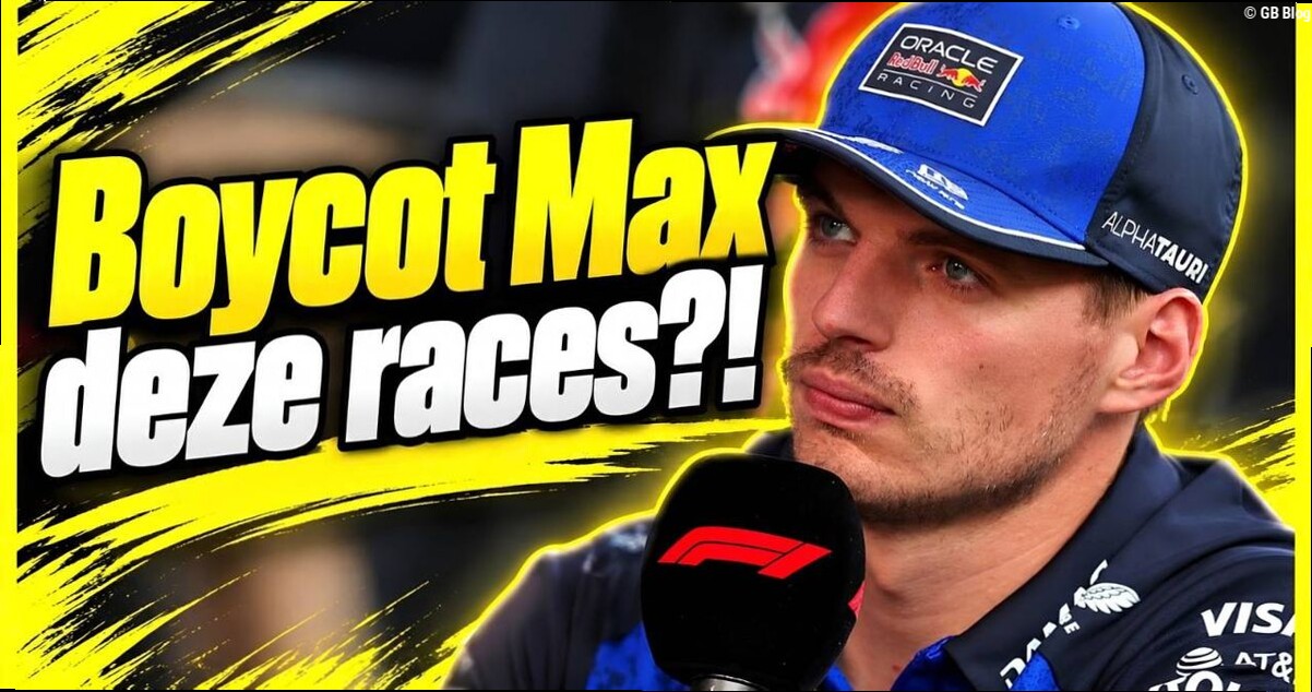 'Verstappen spreekt zich als enige uit over de races in het Midden-Oosten'