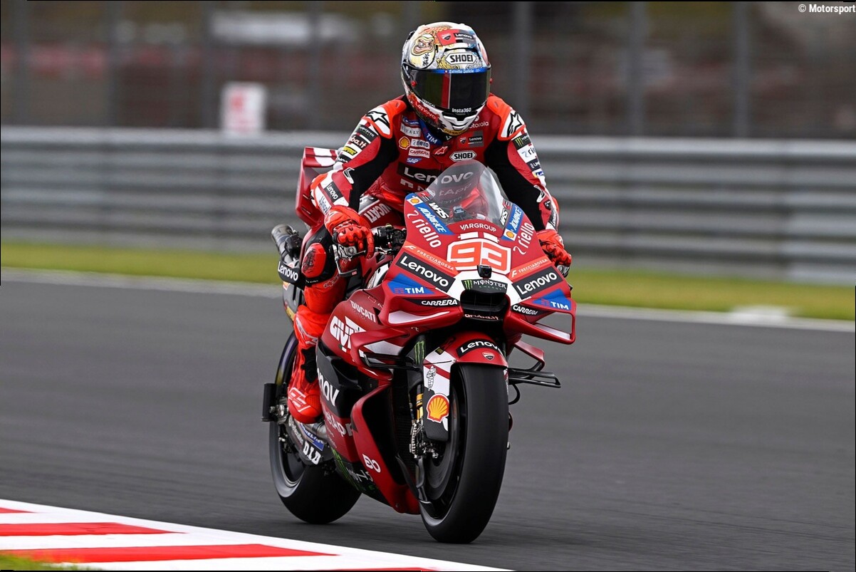 Márquez manda en Motegi para empezar