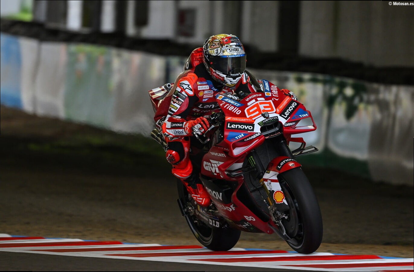 Resultado FP1 MotoGP Japón: Marc Márquez se impone por milésimas ante las Aprilia