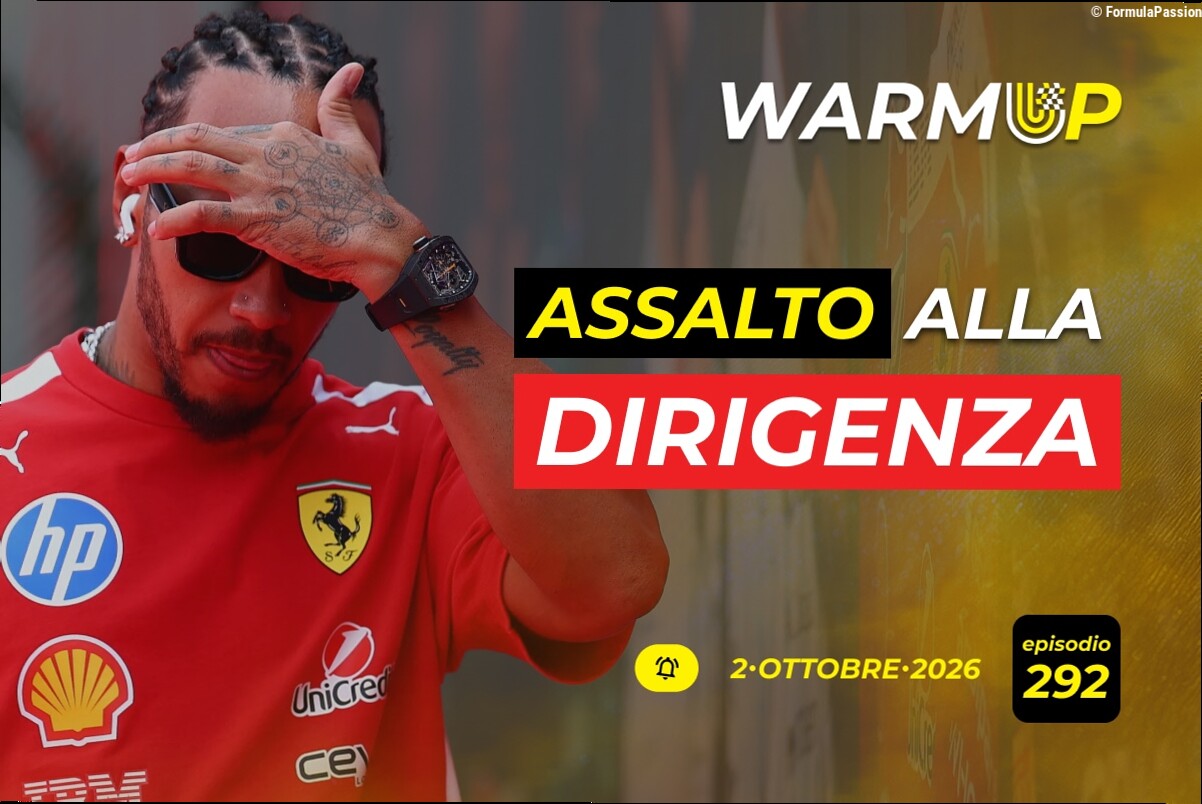 La Ferrari si stringe intorno a Vasseur e le altre news del 2/10 | WarmUp F1 Podcast #292