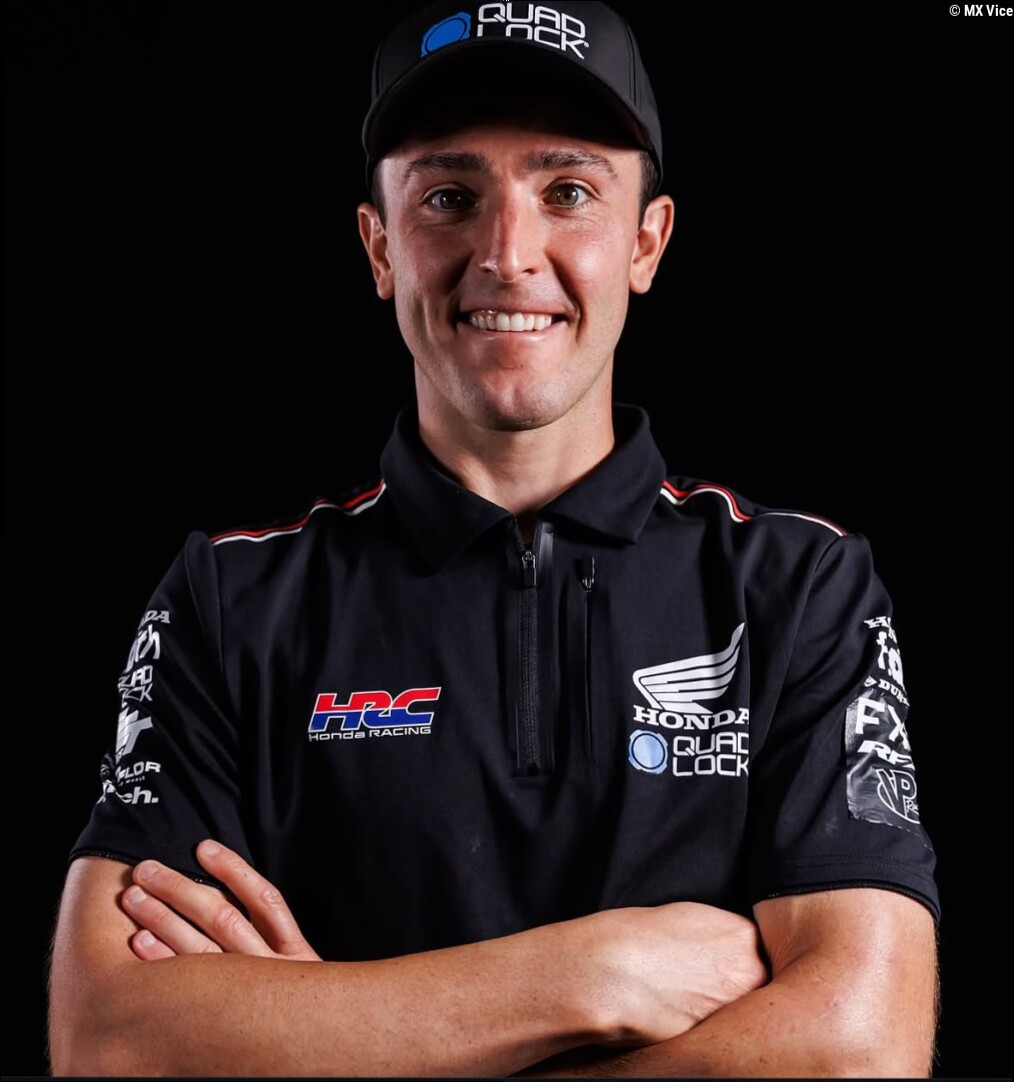 Cameron McAdoo joins Quad Lock Honda for 2027