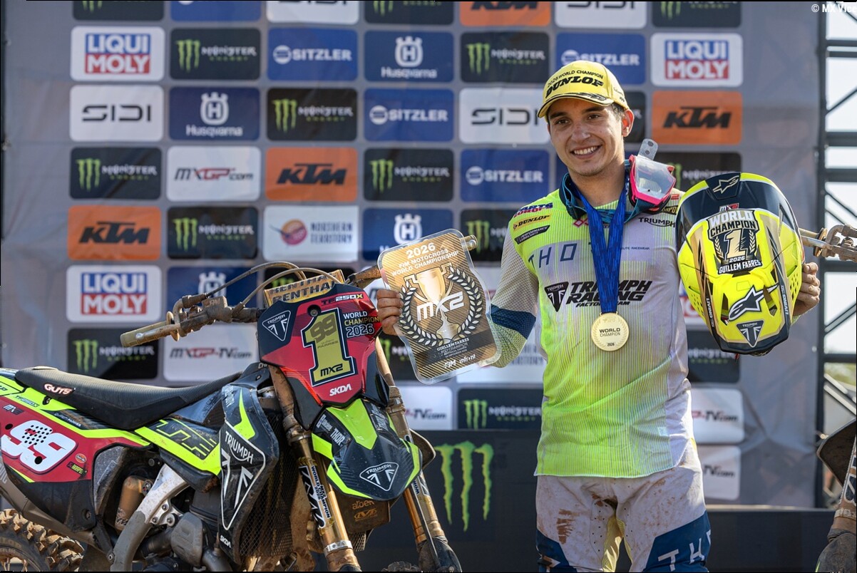 CHAMPIONS! Inside Triumph's Historic First MX2 World Title with Guillem Farres and Camden McLellan