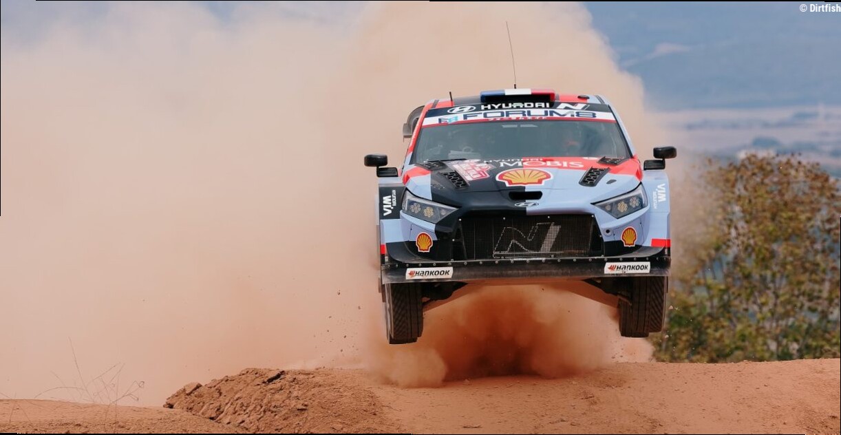 Hyundai holds 1-2 in Sardinia after Ogier puncture