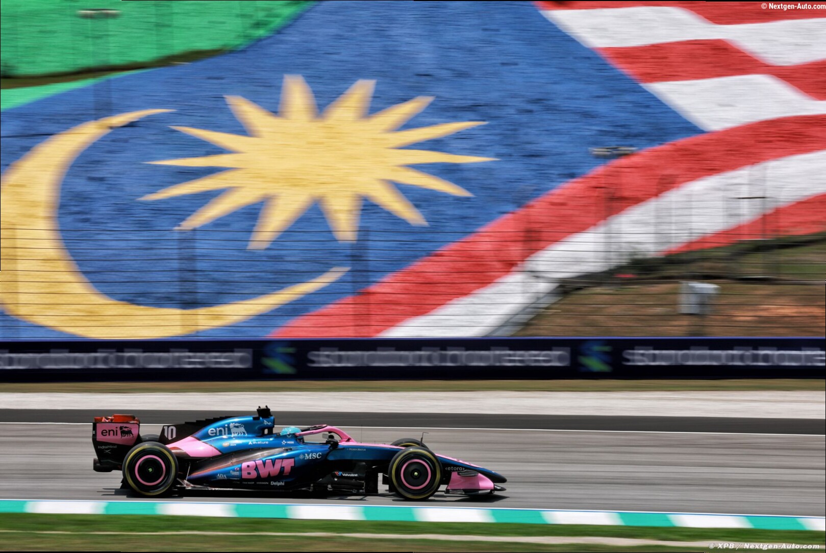 Alpine F1 : Gasly dans le top 10, Colapinto prépare sa remontée à Sepang