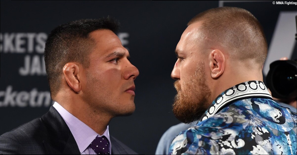 Rafael dos Anjos open to finally fighting Conor McGregor, but won't 'sit on the sidelines for 2 years' like Michael Chandler