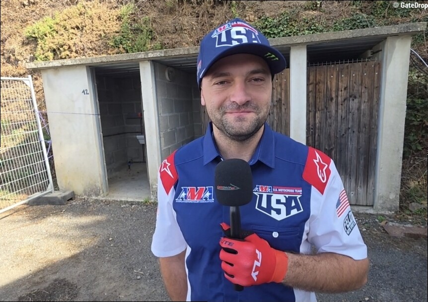 Cooper Webb feeling comfortable on the Husqvarna ahead of MXoN!