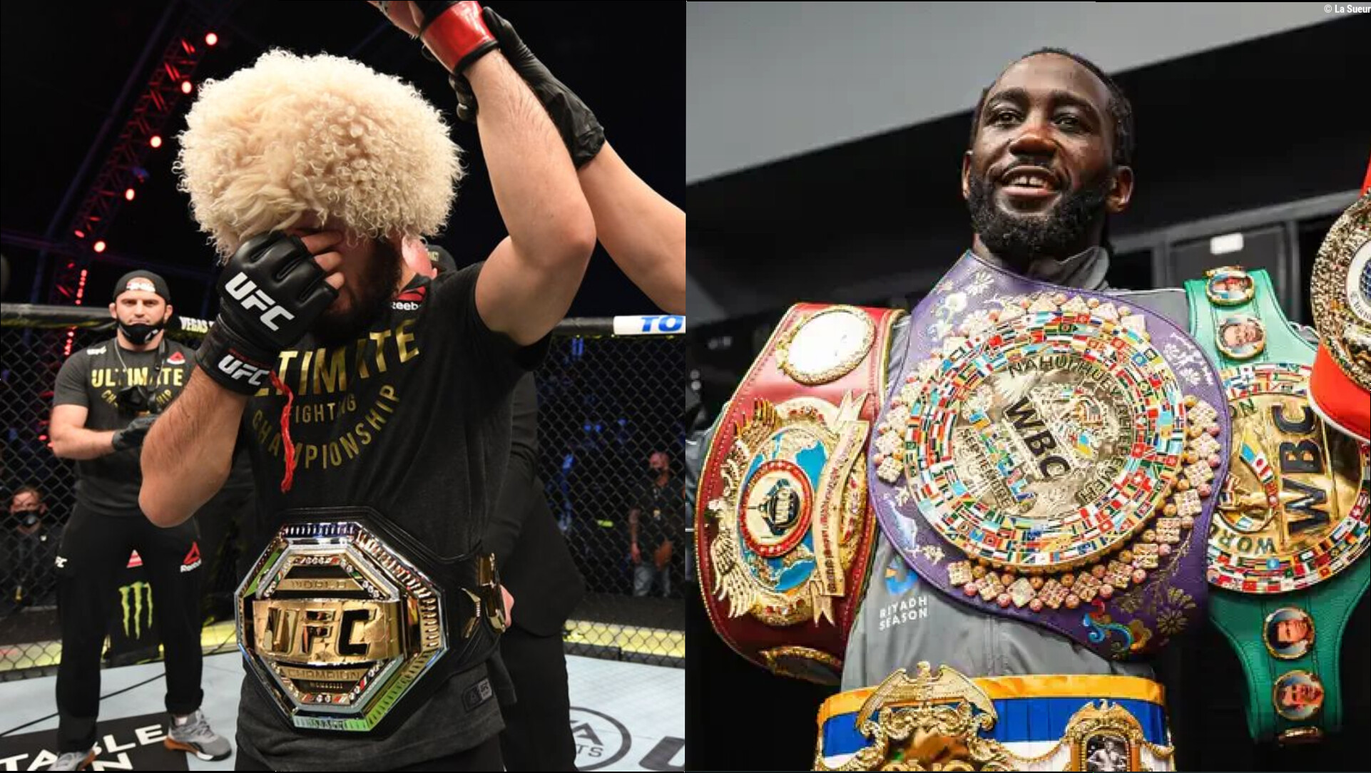 Terence Crawford compare sa carrière à celle de Khabib : « C'est le jour et la nuit »