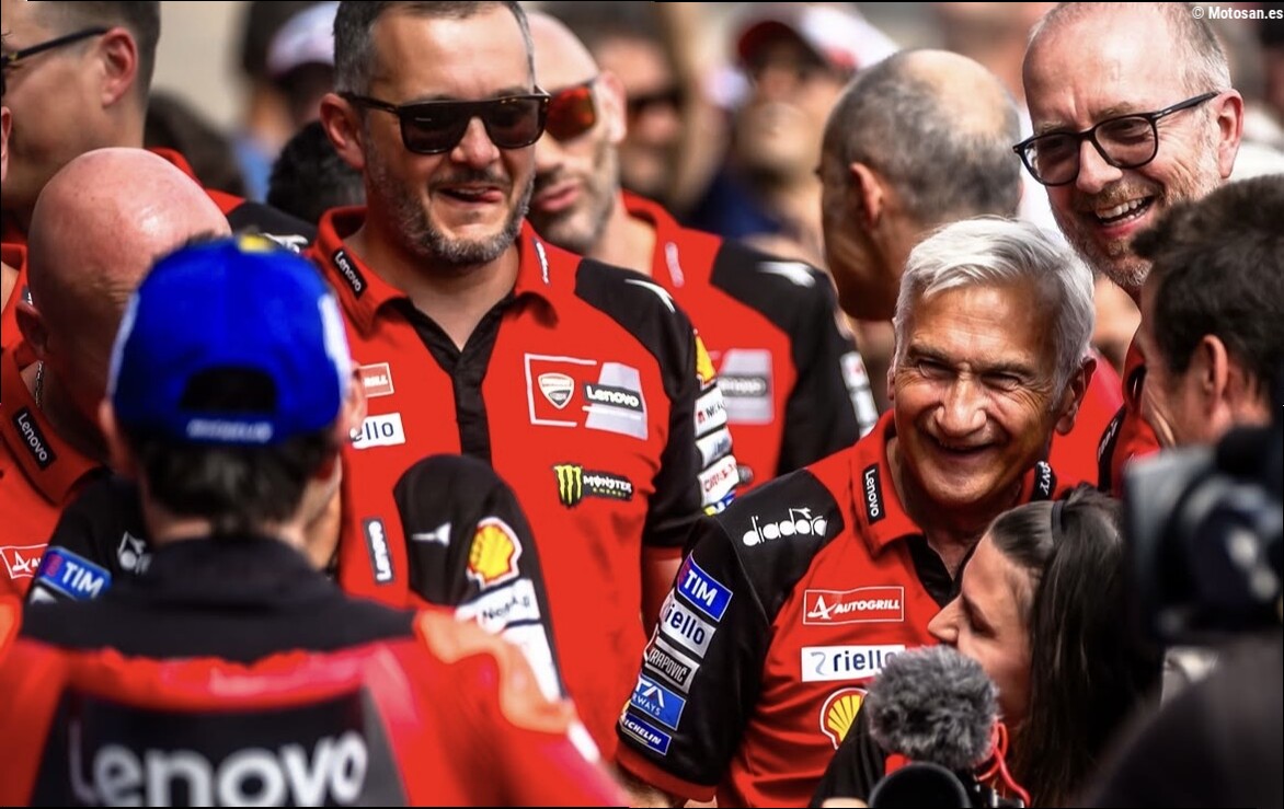 Tardozzi avisa a los rivales de Marc Márquez: «Atacará desde aquí, desde Motegi»