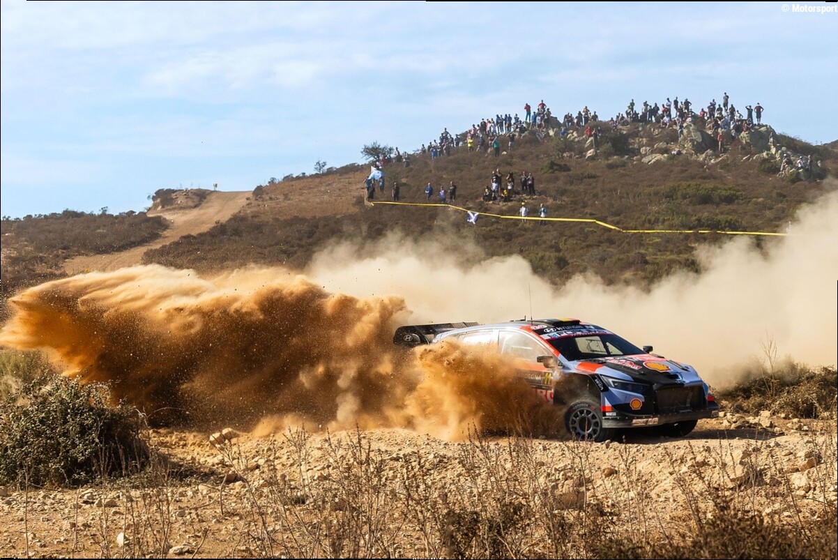 WRC Sardinia: Thierry Neuville snatches lead from Adrien Fourmaux as Hyundai remains on top