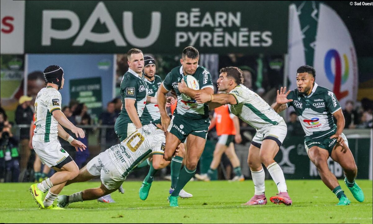 TOP 14. De l'inédit au centre pour la Section Paloise, à Vannes