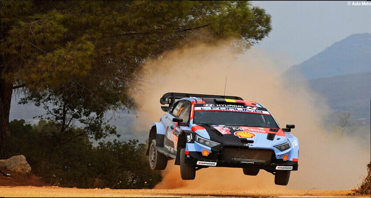 Rallye de Sardaigne : Neuville coiffe Fourmaux au poteau, Evans largué, Ogier sans pression