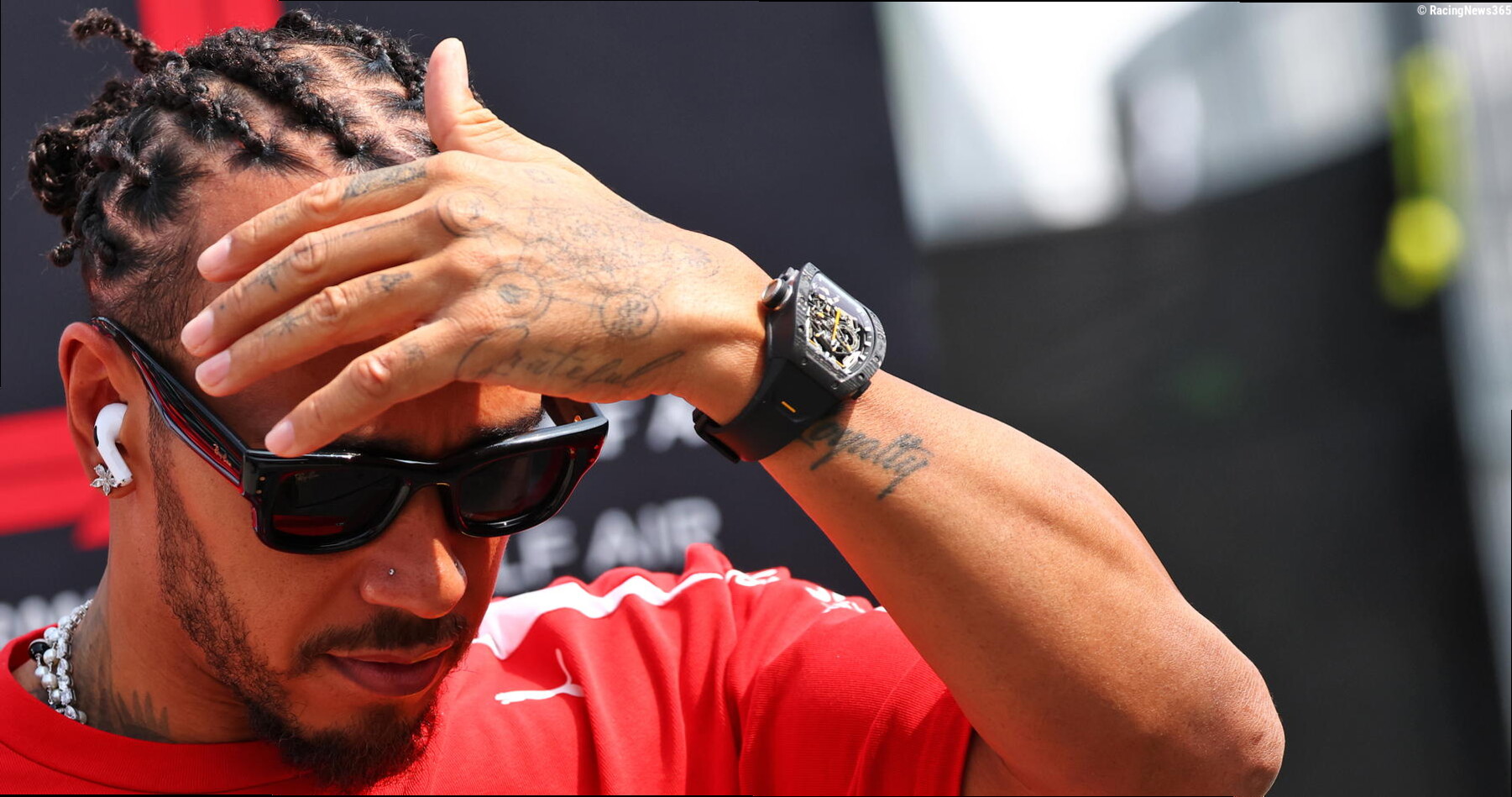 Lewis Hamilton warned over Ferrari mirror woe as mistake sparks track change - RacingNews365 Review