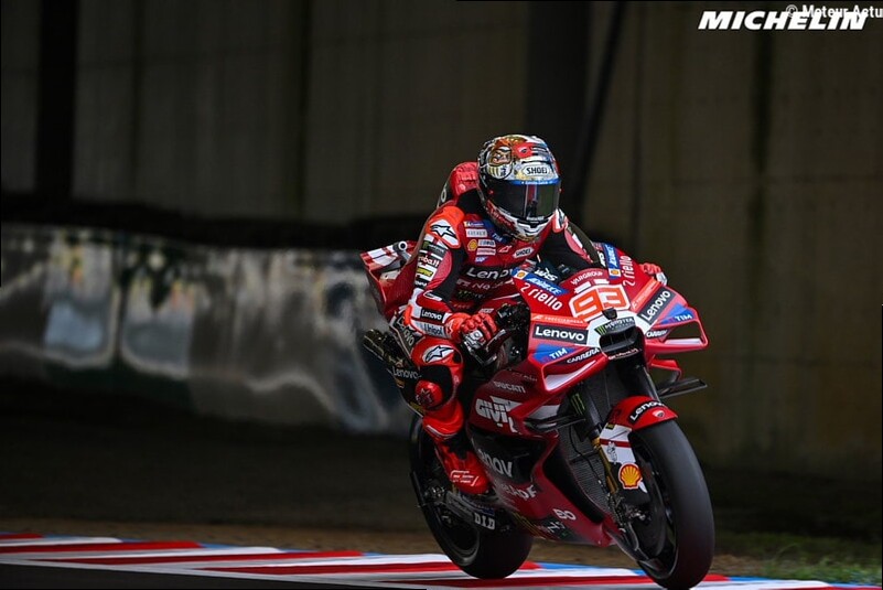 Le titre 2025 soulage Marc Marquez au GP du Japon