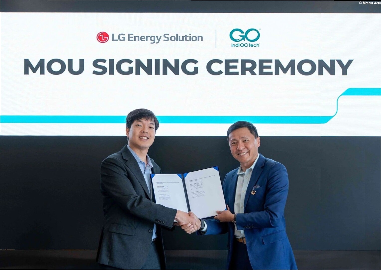IndiGOtech vise les batteries LG Energy Solution dès 2027