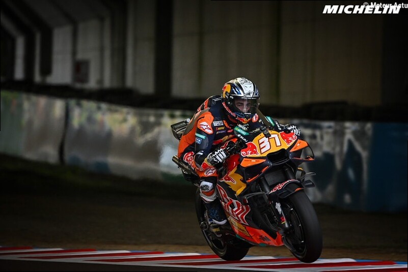 Pedro Acosta au GP du Japon signe le 2e temps sur KTM
