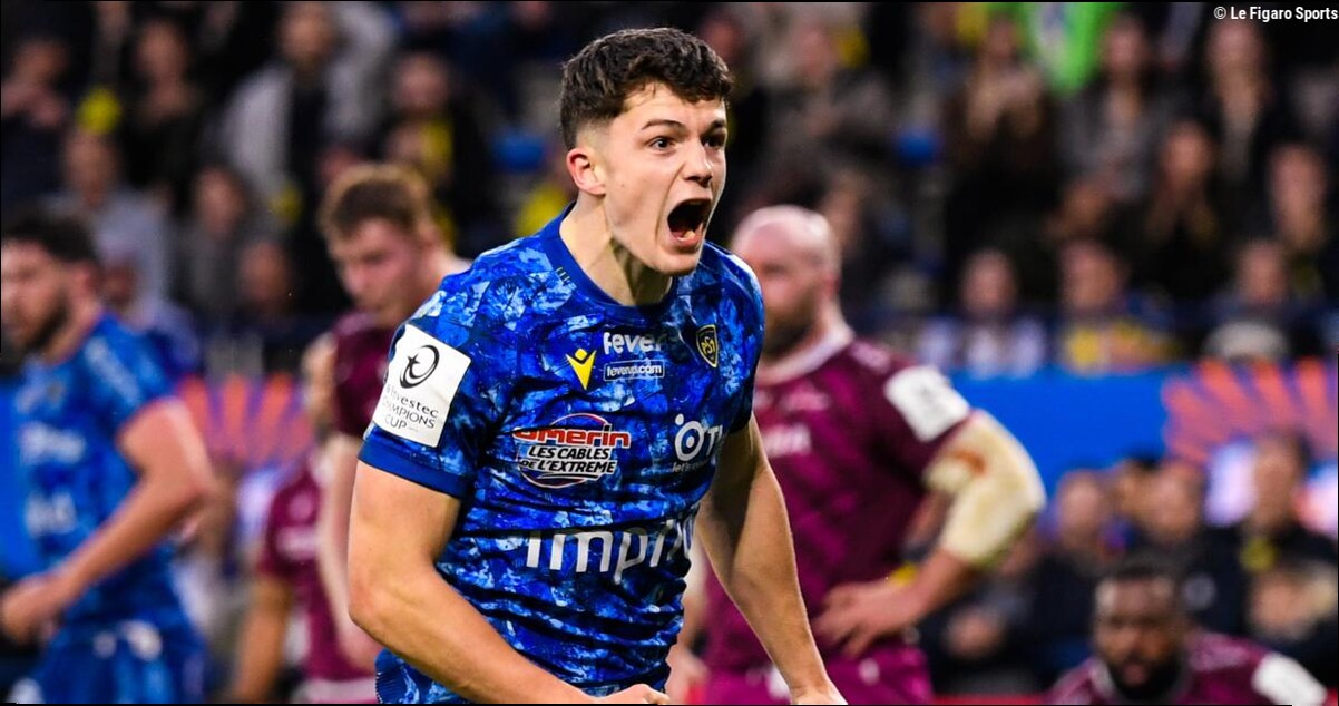 Top 14 : Axel Guillaud rempile avec Clermont jusqu'en 2030