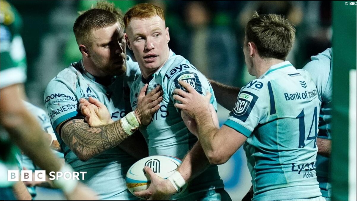 Frawley's debut try seals bonus-point win for Connacht