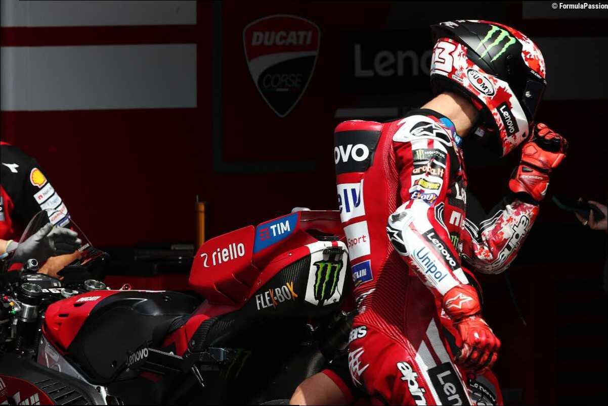 Bagnaia: "Non ci resta che piangere…"