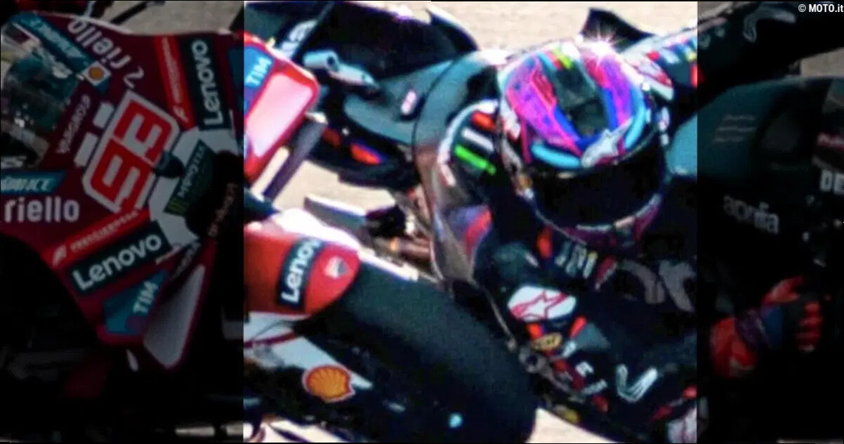 Jorge Martin ha postato una foto in cui fa notare che Marc Marquez lo ha toccato alla 1ª staccata, si accende la rivalità?