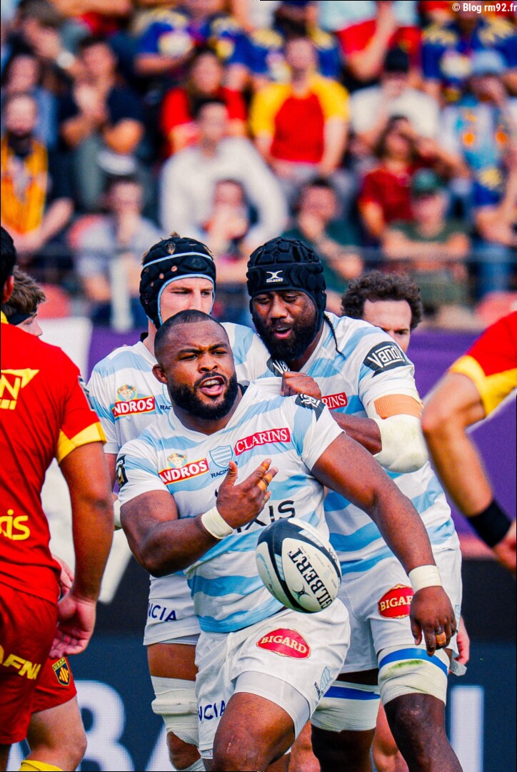 Le Racing 92 s'offre Perpignan avec la manière (55-25)
