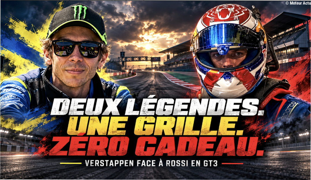 Verstappen et Rossi à Portimão rouleront en catégorie Pro
