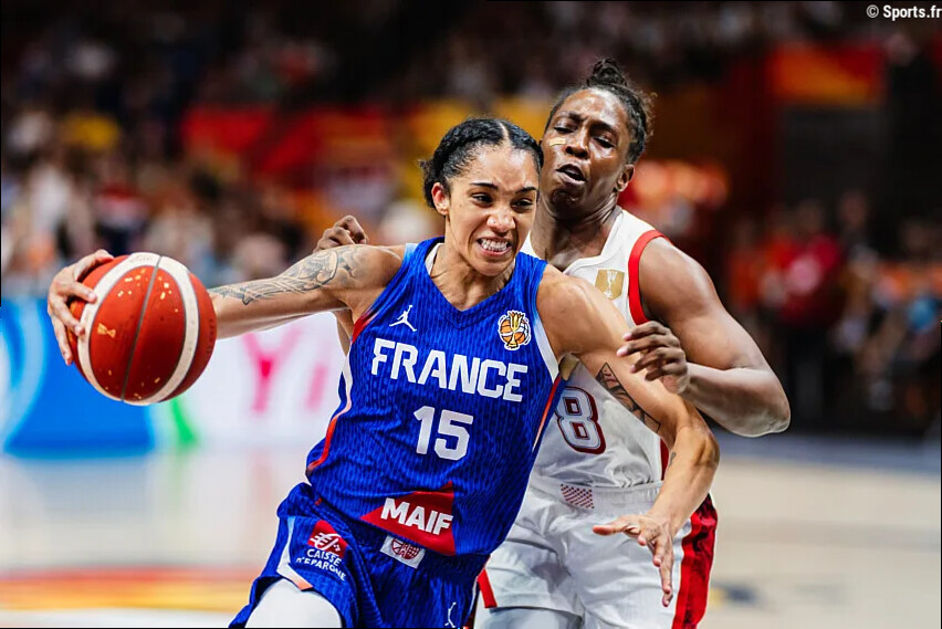 Basket : Gabby Williams coiffe Wembanyama, 9 points d'écart !