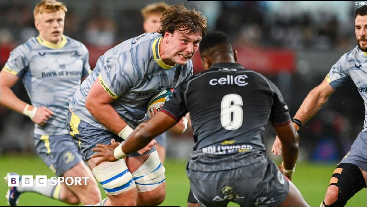 Leinster lose to Sharks for second defeat in a row