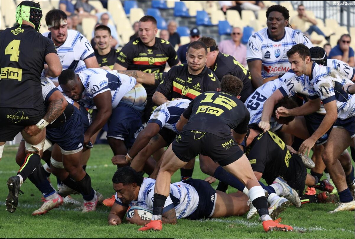 « On est en manque de confiance » : le CA Périgueux se fait peur contre Orléans en Nationale de rugby