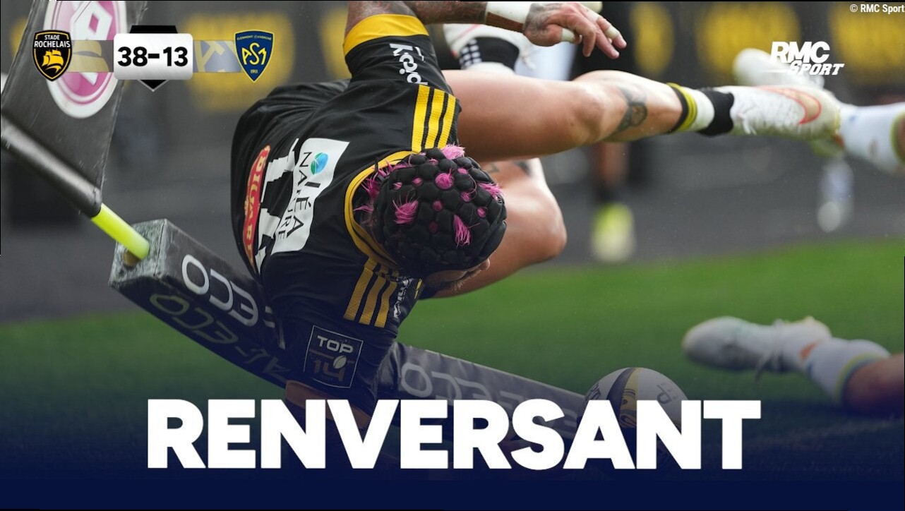 La Rochelle 38-13 Clermont : "C'est fou ces 2 visages" s'étonne Hastoy