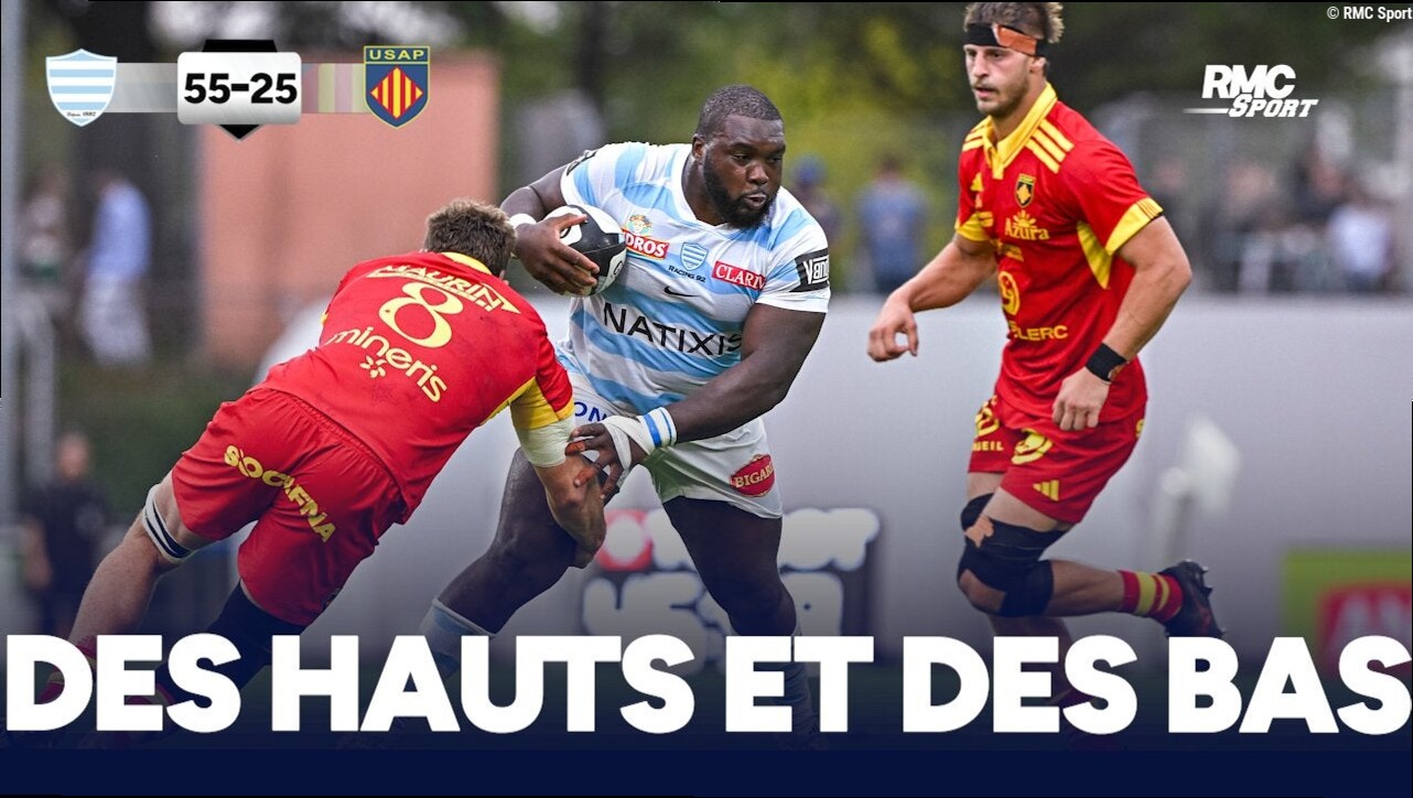 Racing 55-25 USAP : "Il s'est passé ce qu'on ne voulait pas" fulmine Labit