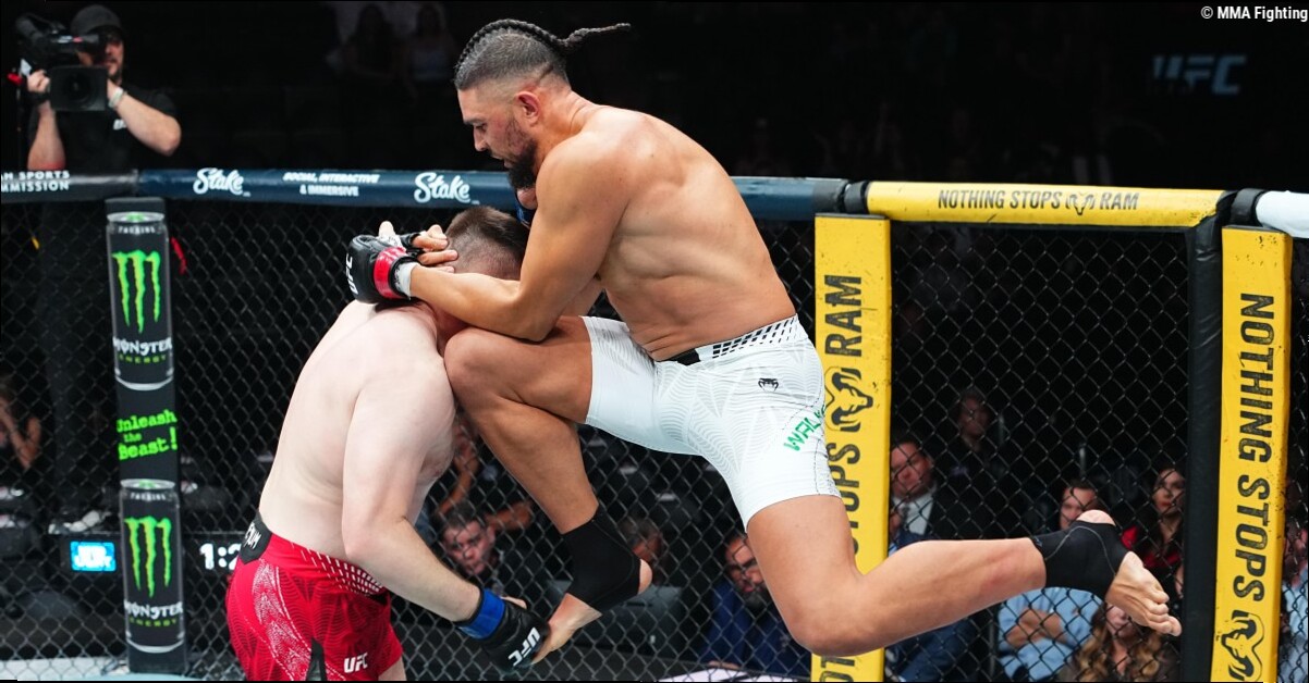 UFC 332 video: Johnny Walker destroys Mick Parkin with knockout in heavyweight debut