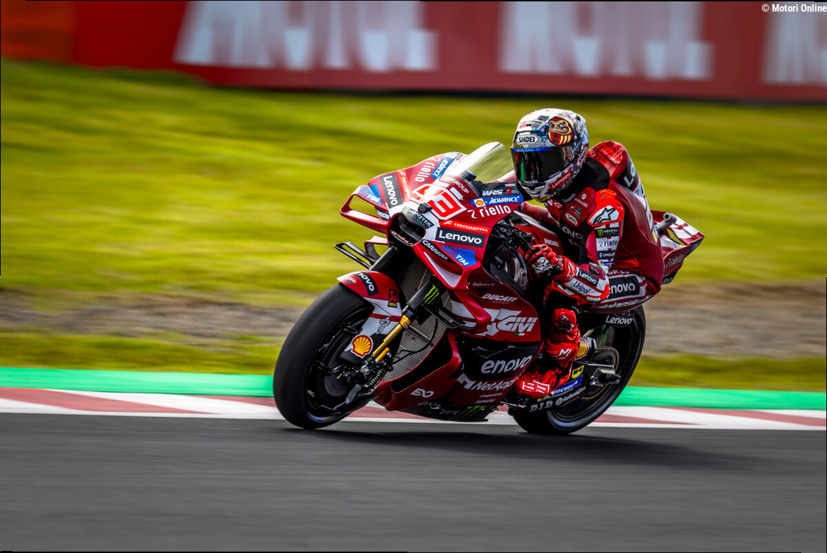 MotoGP | Gp Giappone: Marquez batte Martin, Bezzecchi chiude terzo davanti a Bastianini