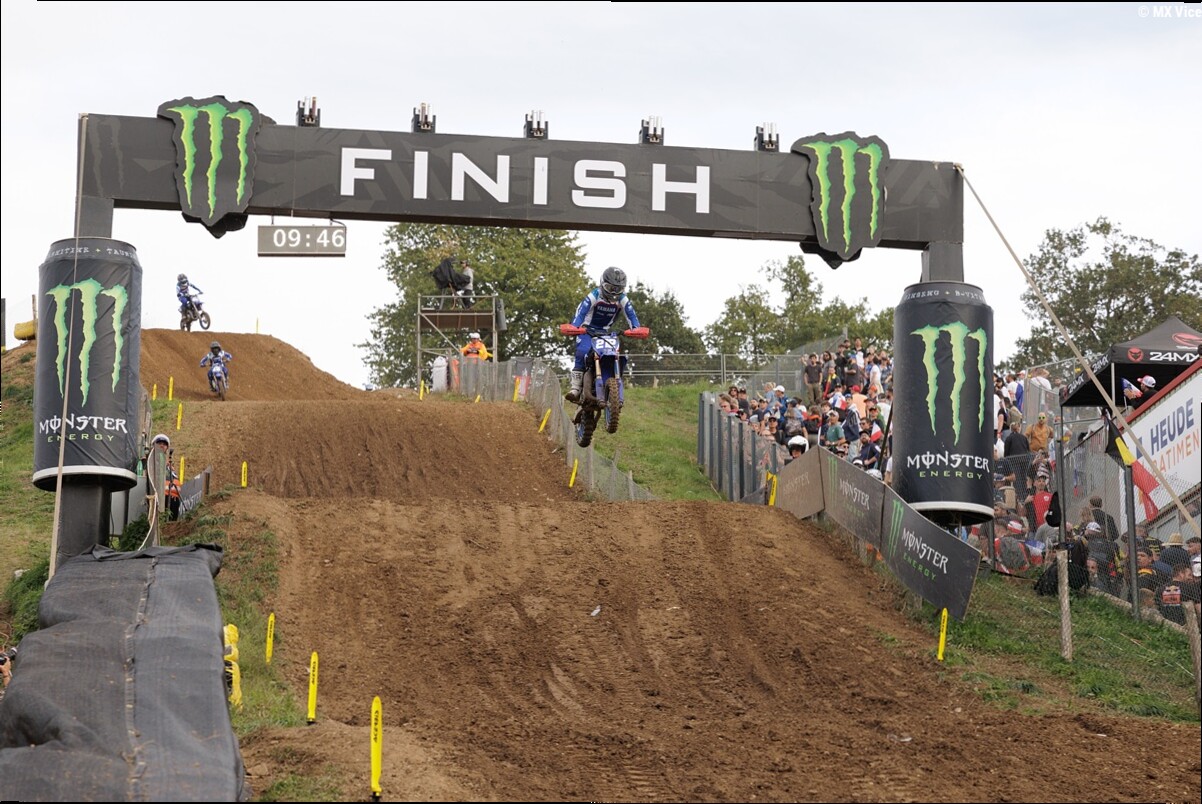 Smart and Andrzejewski take dominant victories in YZ85 and YZ65 BLU CRU SuperFinale in Ernée