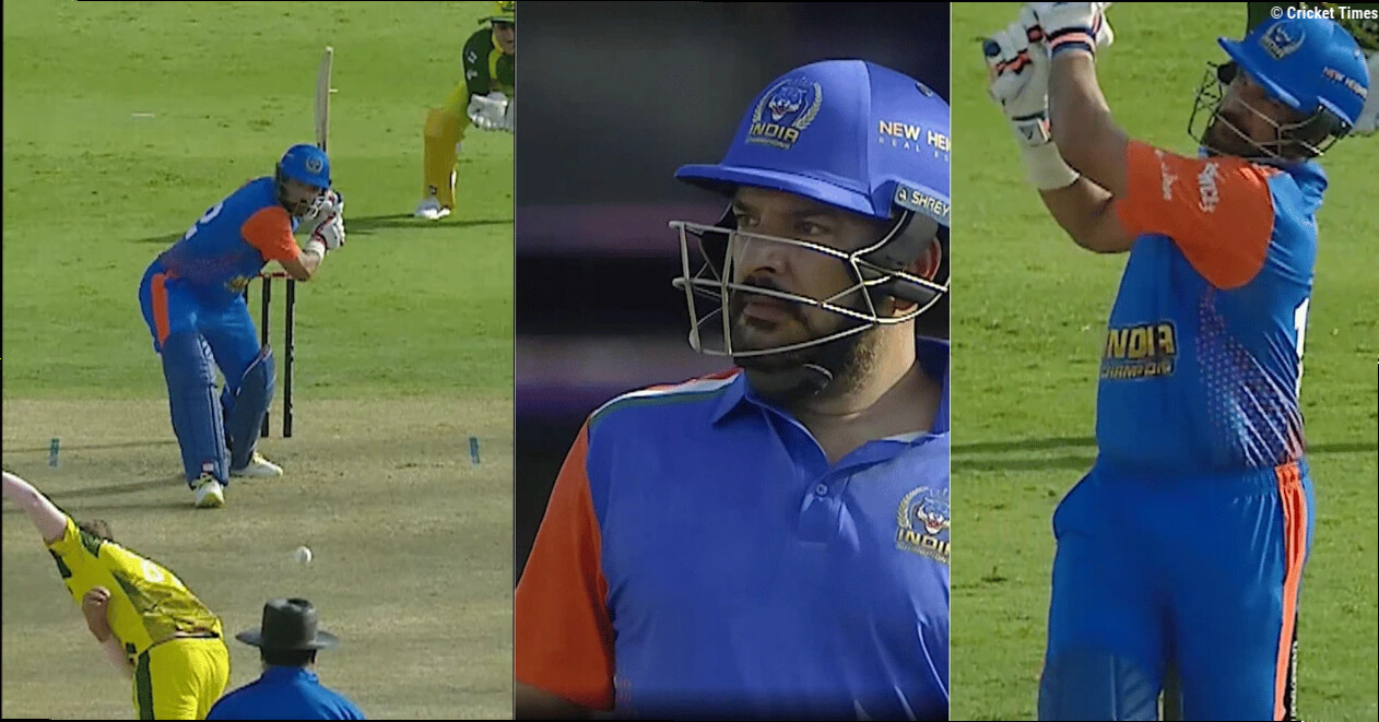 WATCH: Yuvraj Singh smashes 5 fours and 6 sixes as India beat Australia in WCL 2026