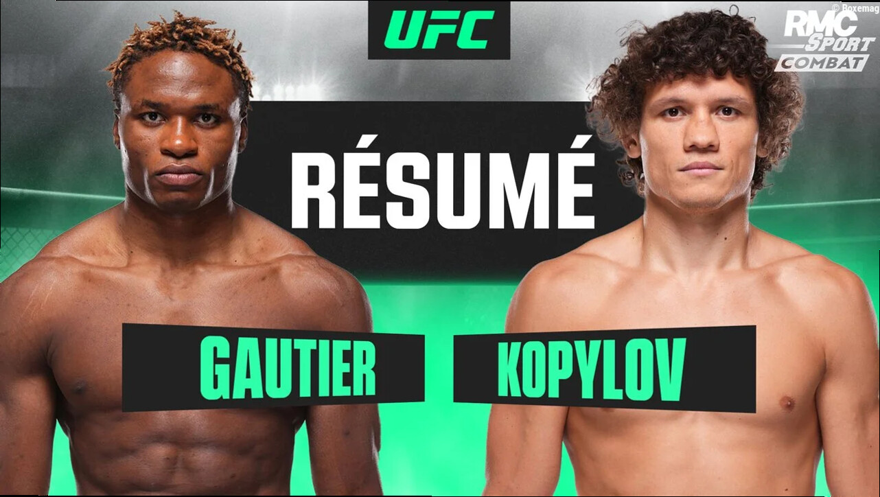 Résumé Vidéo du combat Ateba Gautier vs Roman Kopylov à l'UFC 332