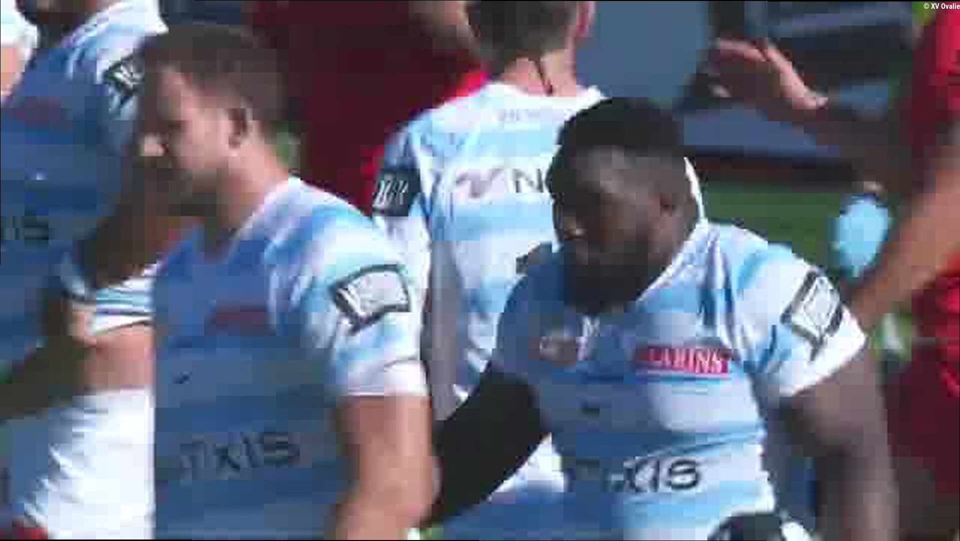 Demba Bamba et le débat du pilier droit: 8 plaquages sur 8 face à Perpignan