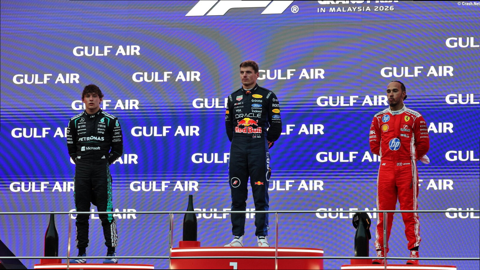 F1 championship standings after the Bahrain Grand Prix in Malaysia