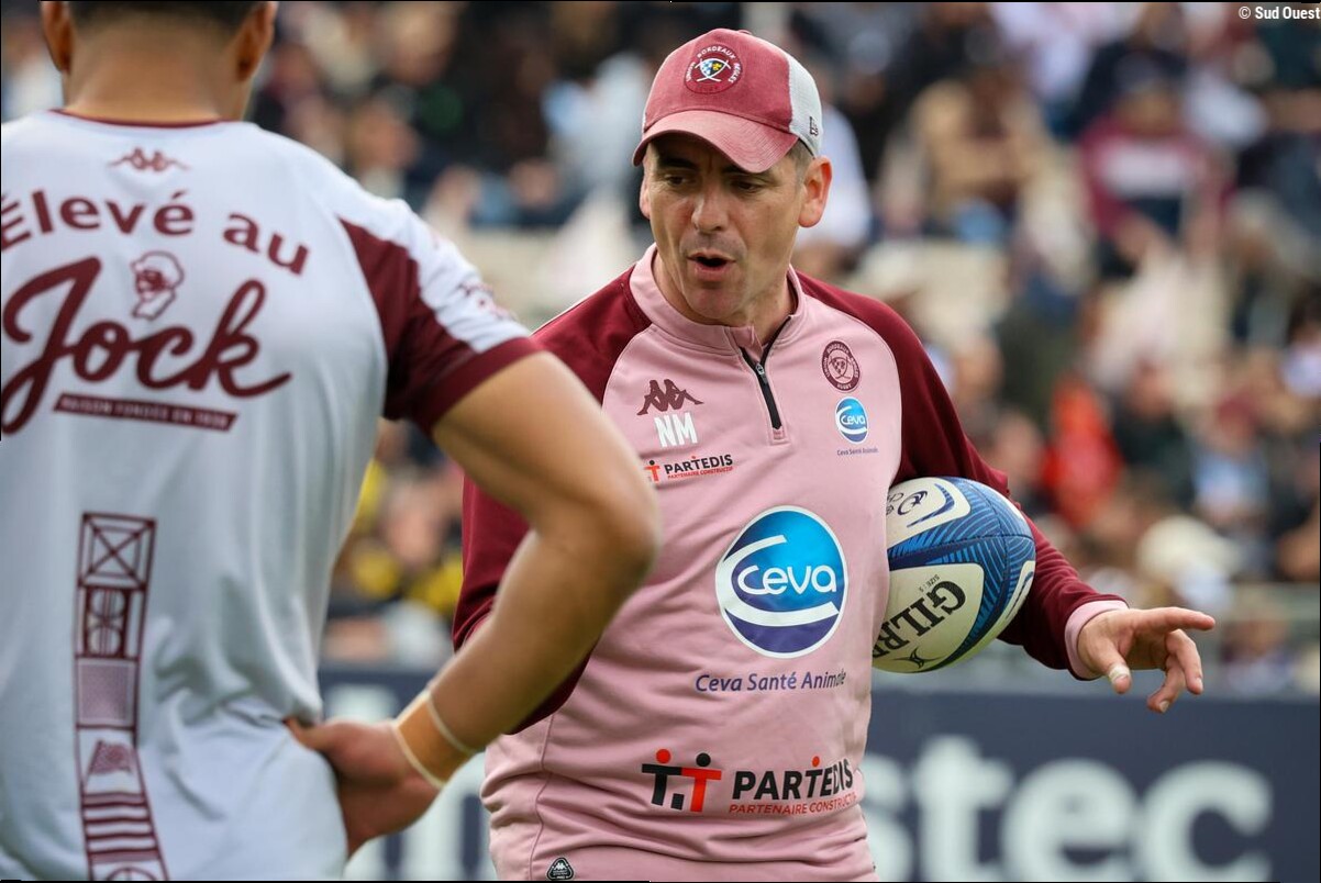Union Bordeaux-Bègles (UBB). « Quand on fait l'effort, on peut faire des choses », souligne Noel McNamara après la victoire f