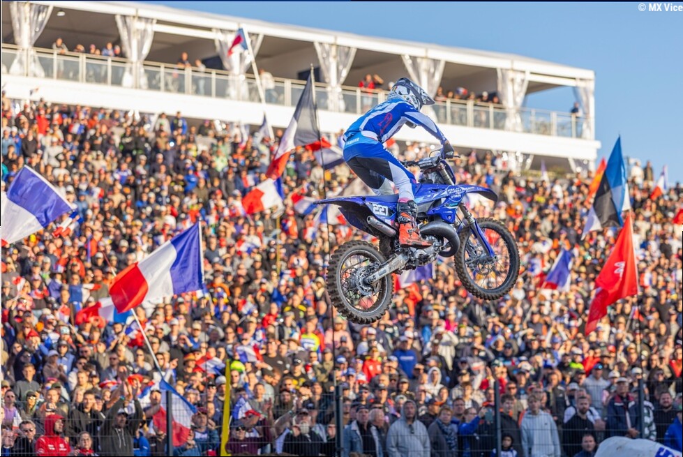 Home hero Cazet takes victory in Ernée in the YZ125 BLU CRU FIM Europe Cup Superfinale
