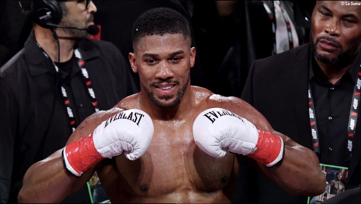 Anthony Joshua s'entraîne avec une ex-star de l'UFC avant Tyson Fury
