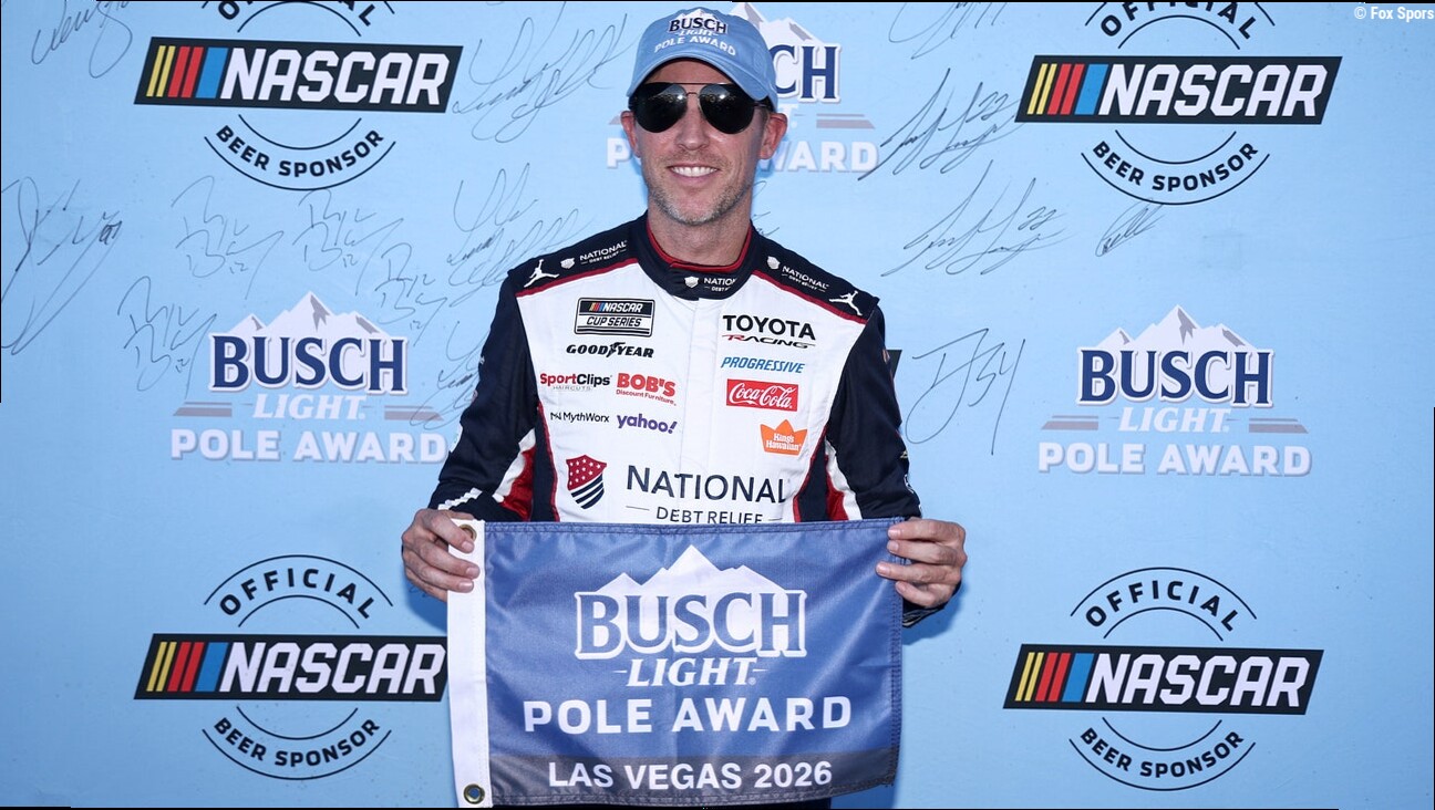 2026 NASCAR Chase Odds: Pole-sitter Denny Hamlin Favorite For Las Vegas