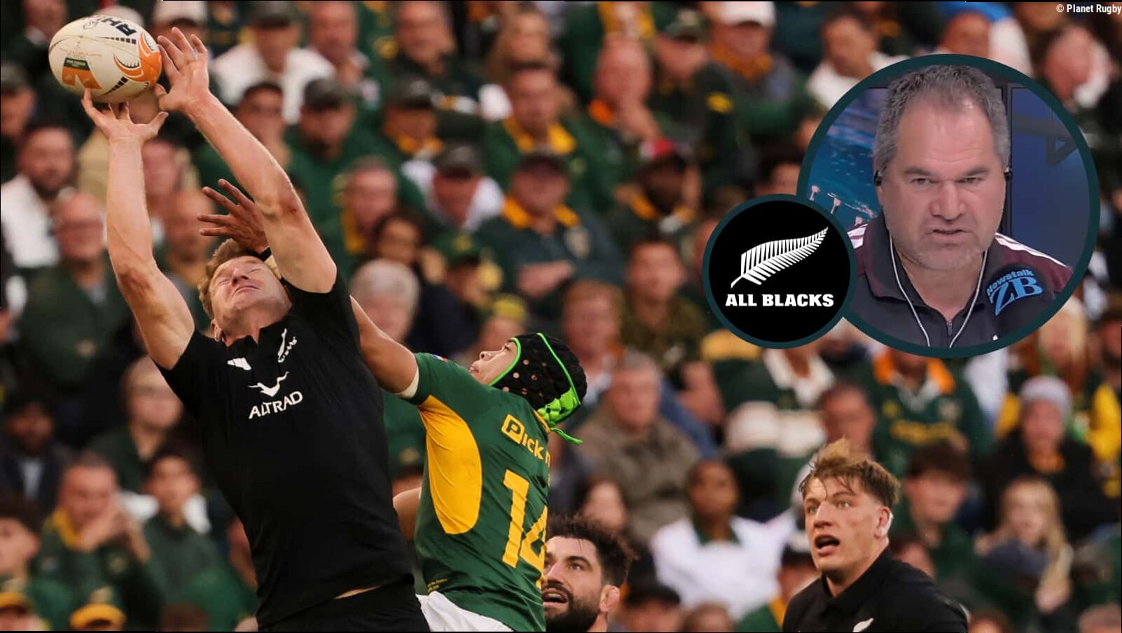 All Blacks 'committed' to tactics as Dave Rennie backs high-ball despite failures against the Springboks