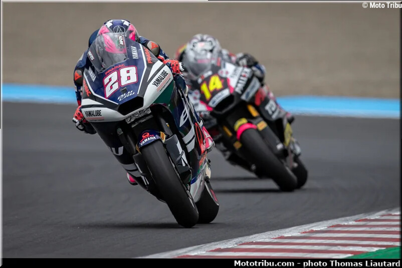 Moto2 – Japon, Motegi, le Grand Prix, Izan Guevara chat blanc, Manuel Gonzalez chat noir (résumé, photos, vidéo, résultats)