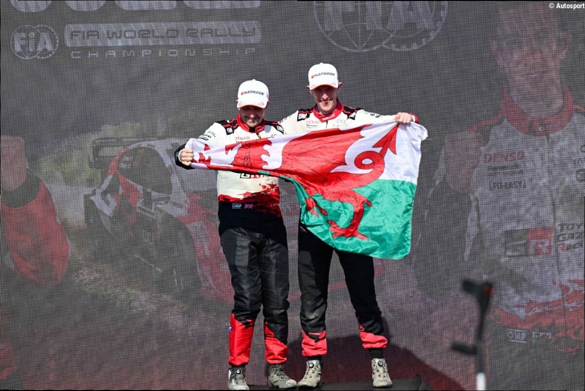 New WRC champion Evans relieved after "surreal" Sardinia title showdown