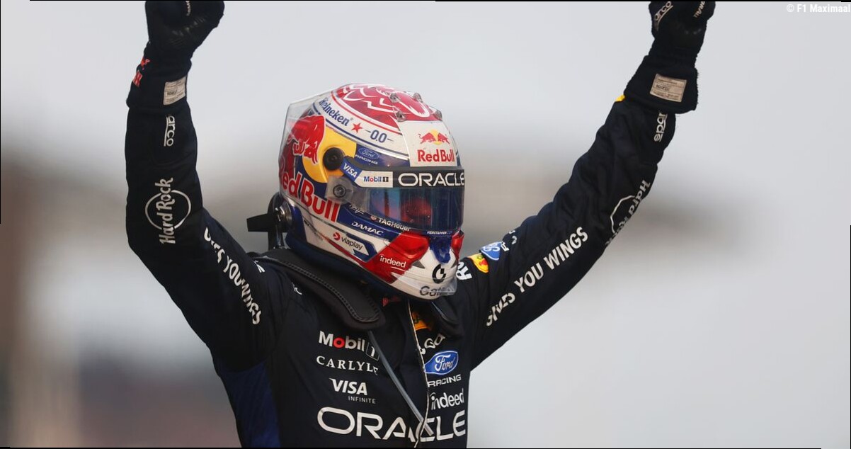 F1TV-lyrisch over magie van Verstappen: "Had zelfs met slicks in de regen gewonnen"